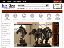 Tablet Screenshot of jatashop.com